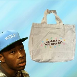 Tyler the Creater “Call Me if You Get Lost” tote bag
